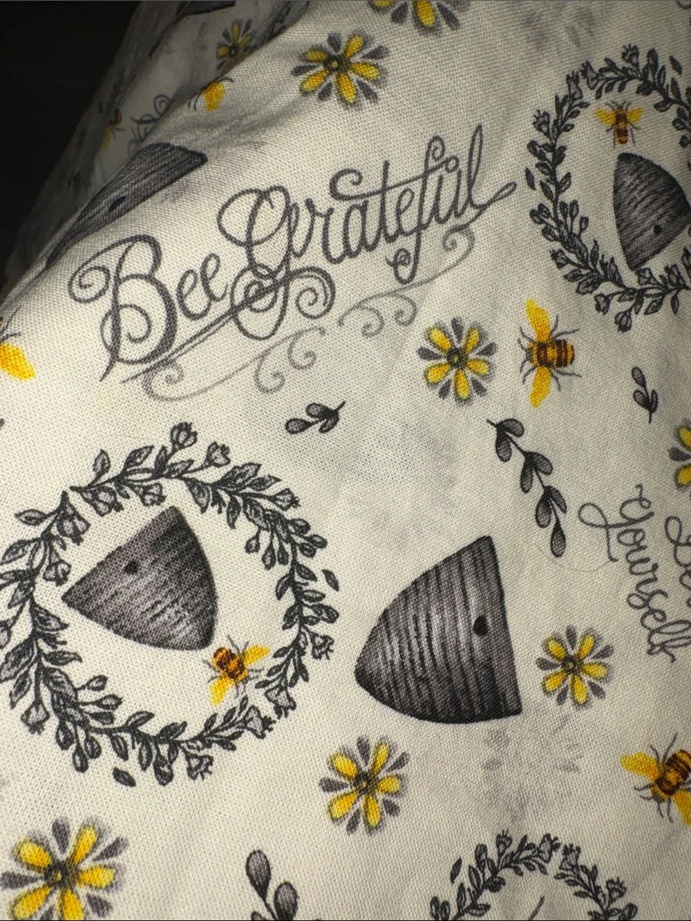 BEE Grateful & Kind Pillow Case